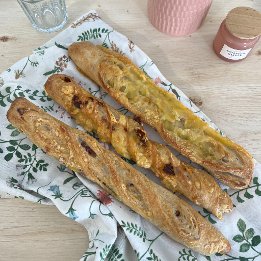 Lot de 3 Ficelles Apéritives au Chorizo