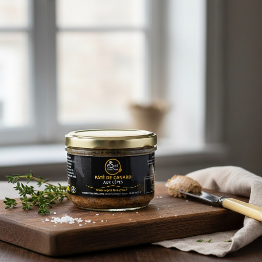 Pâté de canard aux cèpes 200 g