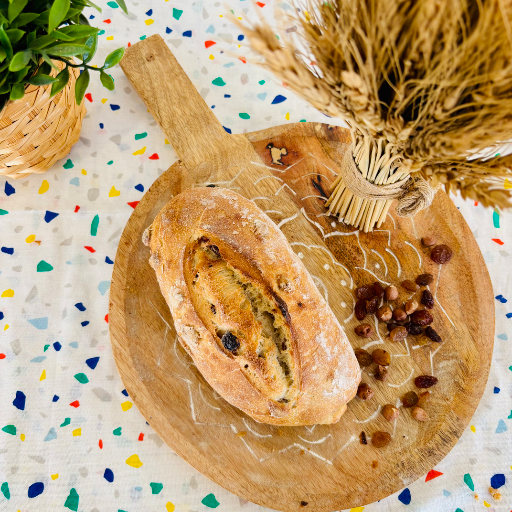 Pain Raisins Noisettes