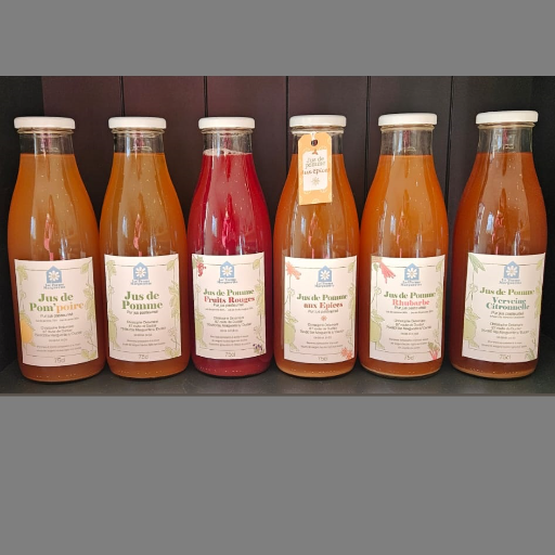 🍎 Offre 6 jus avec épices et fruits rouges