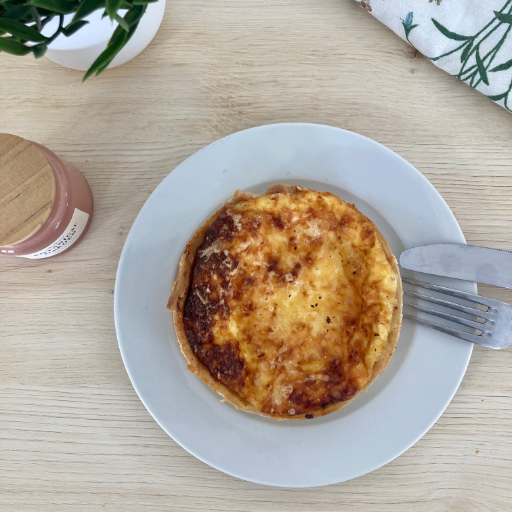 Quiche aux poireaux à la bière