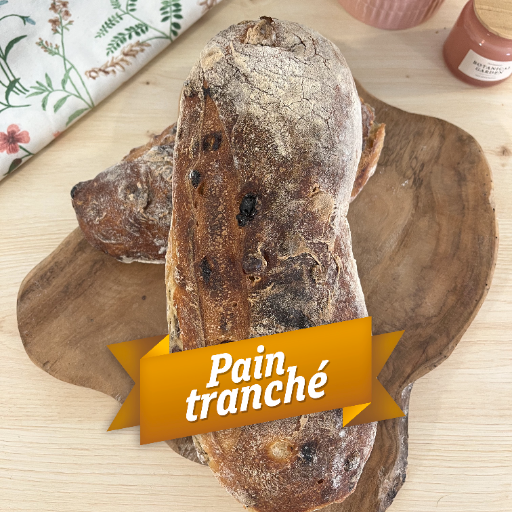 Pain Raisins Noisettes TRANCHÉ