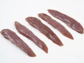 Aiguillettes fraîches de canard