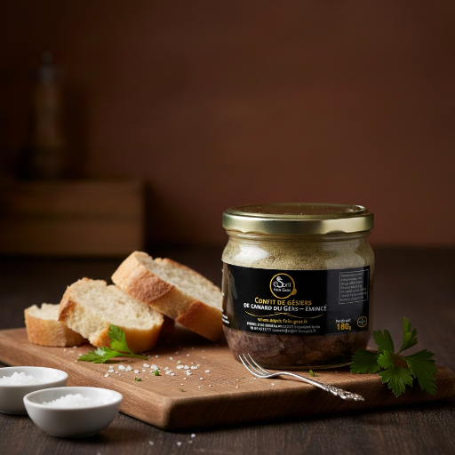 Emincé de gésiers de canard 180 G