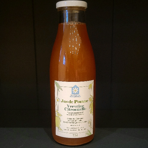 🍎🌱Jus de Pomme verveine citronnelle