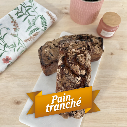 Pain Danois Muesli & Fruits Secs TRANCHÉ