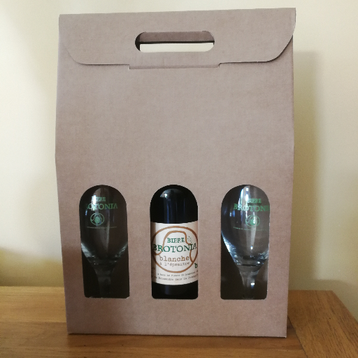 Coffret Brotonia blanche biologique 🌼