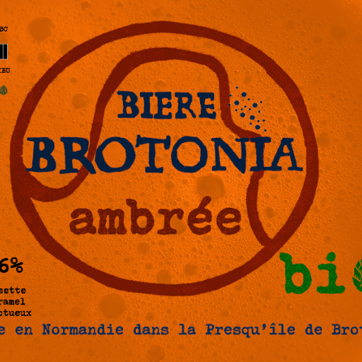 Brotonia Bière ambrée biologique 🌼