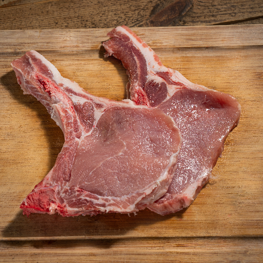 Côtes de porc 500g