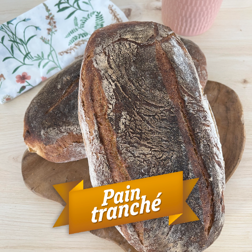 Pain Complet 1000g TRANCHÉ