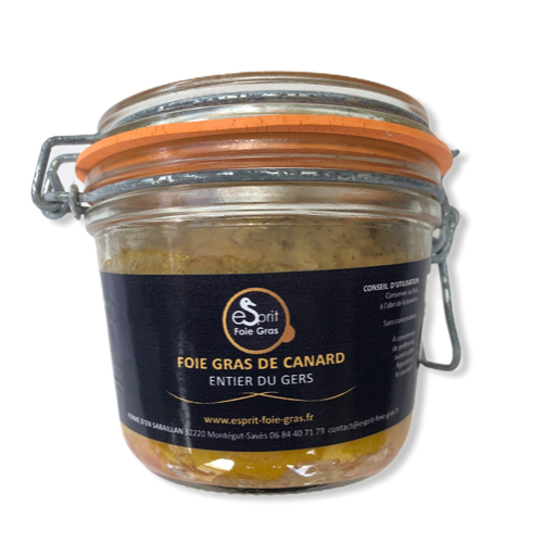 Foie Gras entier de canard du Gers - Médaille d'argent 2023