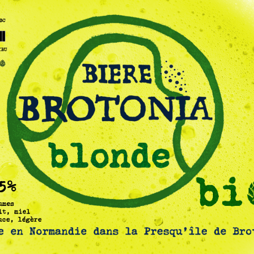 Brotonia Bière blonde biologique 🌼