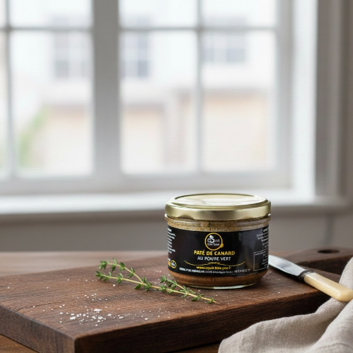 Pâté de canard au poivre vert 200 g