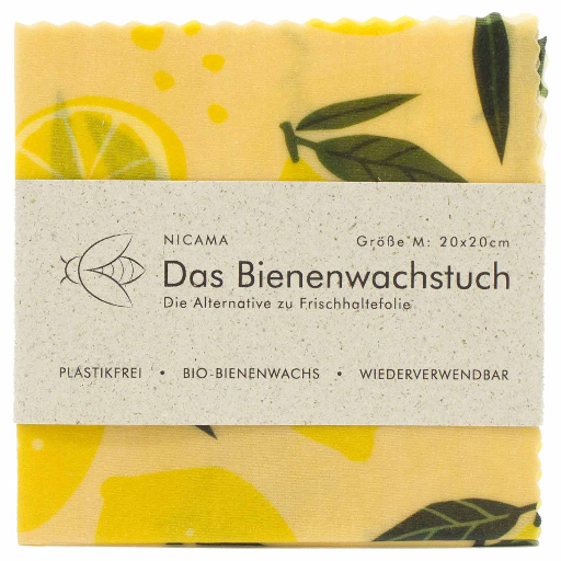 FRANZ MENSCH 100 Stück Hygostar Zitronenserviertuch Lemon Stretch Wrap – Baumwolle, 6,5 Cm, Weiß – Mit Gummizug Für Perfekten Sitz, Ideal Für Gastronomie Und Events