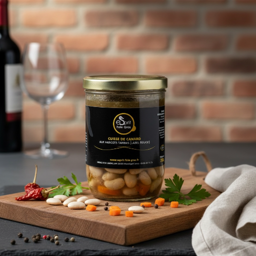 Cuisse de Canard aux Haricots blancs IGP de Castelnaudary – 720 g